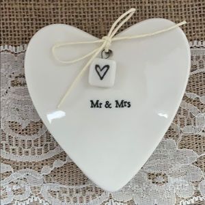 Mr & Mrs. Ring Dish